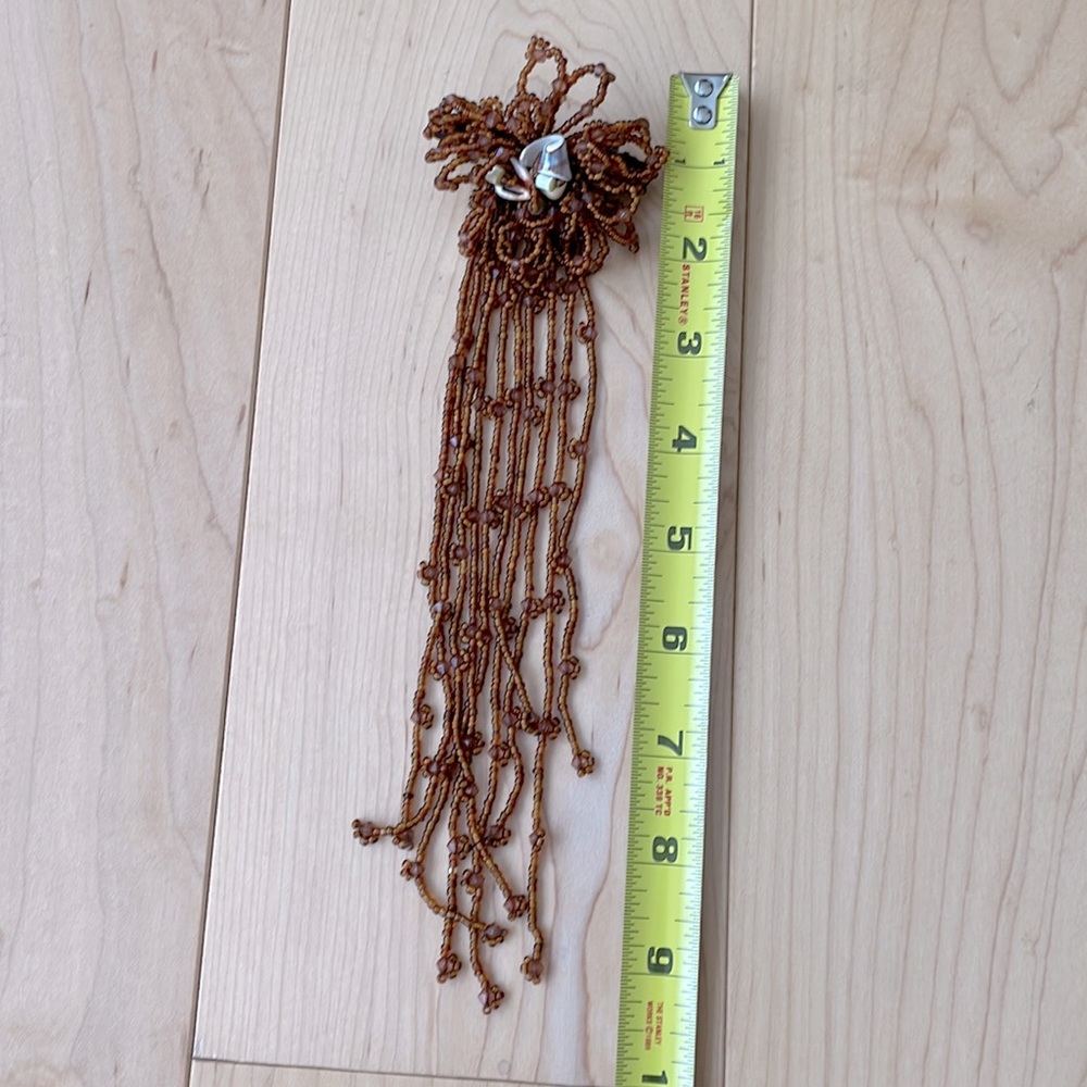 Beaded Hair Clip